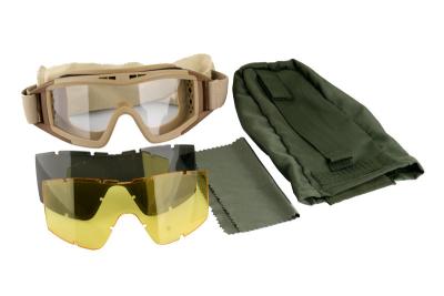 China UV Protection Sports Glasses Goggles Free Size Eye Protective Military Goggles for sale