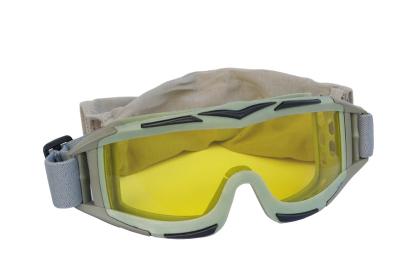 China Gafas militares de los vidrios que tiran con la protección del viento/del polvo en venta