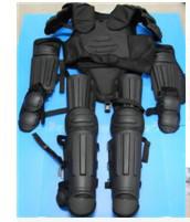 China Safety Black Anti Riot Suit Military Gear Police Riot Control Equipment for sale