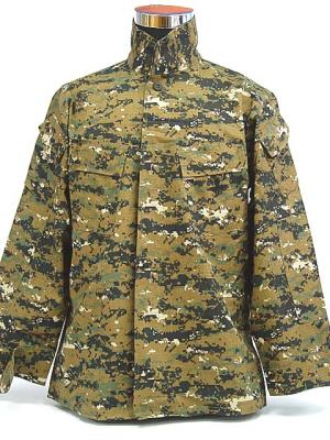 China Cotton / Polyester Military Camo Uniforms Digital Camo Woodland For Adult for sale