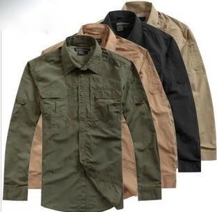 China Quick-Dry Slim Fit Men Cargo Shirts high visibility for Spring for sale