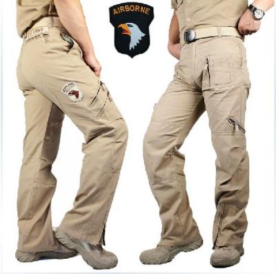 China Man Durable Camouflage Cargo Pants Rip - stop with multi-pocket for sale