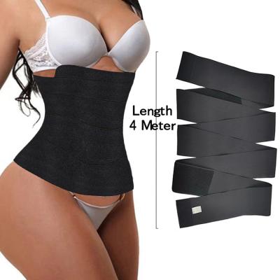 China 2021 Breathable Top Hot Selling Waist Trainer Corset Shaper Belly Wrap Weight Loss Bandage Elasticity Fitness Waist Trainer for sale