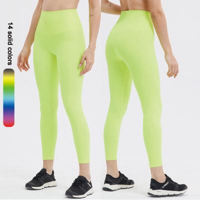 China High Waisted Butt Lift Breathable Custom Yoga Pants Butts Crack! crack! Activewear Women's Leggings Gym Tights Leggings for sale