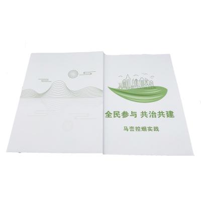 China paper & Cardboard factory low price soft cover A4 A5 color book custom new black and white children's book for sale