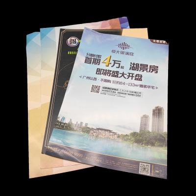 China paper & Cardboard Custom Printed Posters Suitable For Product Promotion Movie Posters Shenzhen Factory Direct Sales Color for sale