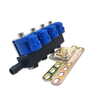 China Car lpg auto anti-corrosion cng injection system sequential injector rail for sale