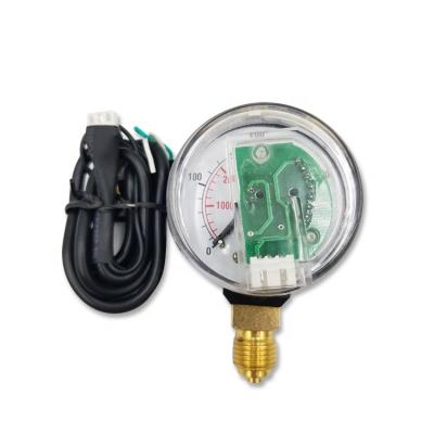 China PF Anti-Corrosion Mechanical Reading CNG Pressure Gauge for sale