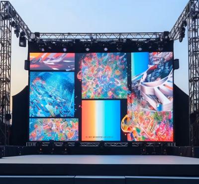 China 14bits P4.81 Rental Led Display 500x1000 For Football Stadium Customized for sale