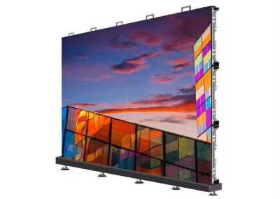 China Lightweight Stadium Perimeter Cob Rental Led Display Assembly 14bits for sale