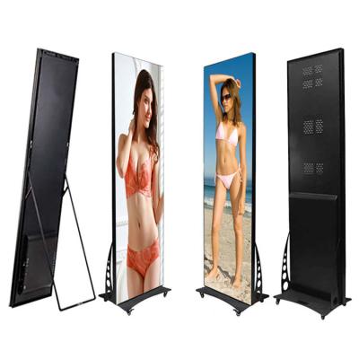 China Outdoor Digital Poster LED Display P3 3MM 576x1920 5500cd Customized for sale