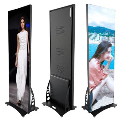 China 1R1G1B Slim Outdoor Led Poster Screen Display Mirror Screen OEM for sale