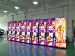 Led Poster Display Custom Portable Digital Video Advertising Poster Mirror Screen