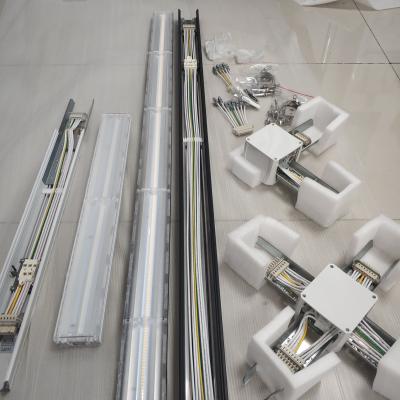 China Modern led linear trunking system with 200v dimming dali dimming sensor 5 year warranty for sale