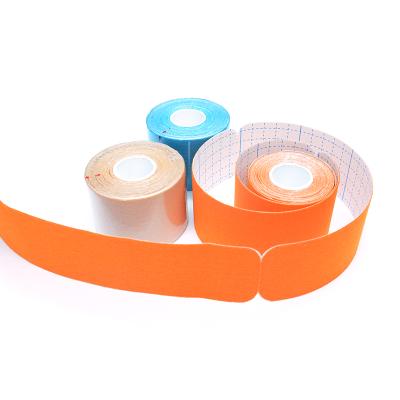 China Waterproof Kinesiology Tape 5cm Sports Tape Pre Cut Kinesiology Tape 5cmx5m for sale