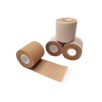 China Low Price High Elasticity Cotton Skin Push White Stretch Self Elastic Adhesive Bandage for sale