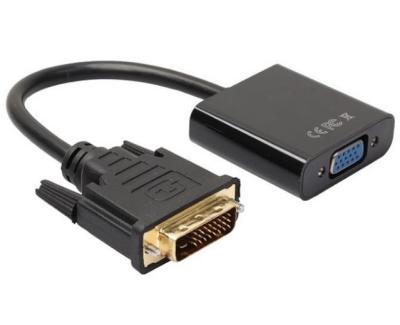 China COMPUTER DVI (24+1) male to female VGA adapter for sale