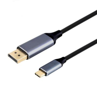 China COMPUTER Displayport to USB C Cable , High Definition DP to Type C Cable Metal Shell for sale