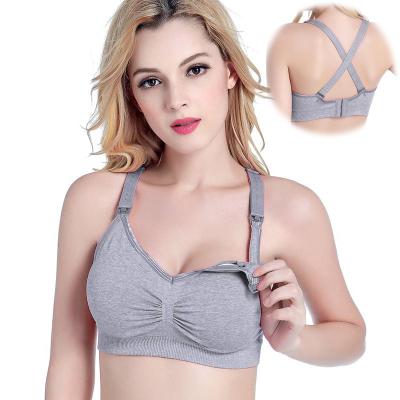 China Hot Sale Women's Seamless Sleep Care Bra Nursing Maternity Bras Wireless Bralette Women Breastfeeding Pregnancy Underwear for sale