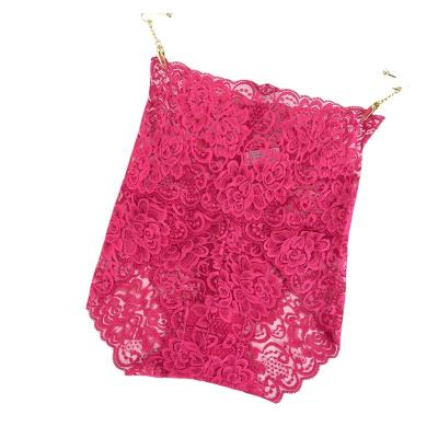 China Antibacterial Women's Sexy Underwear Lace Panties High Waisted Plus Size Ladies Briefs Cotton Crotch Briefs Panties for sale