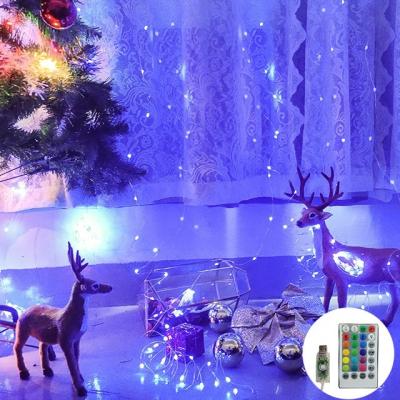 China Curtain Decoration LED Icicle Light LED String Window Curtain String Light Fairy Lights String for Indoor Outdoor Wall Decoration for sale