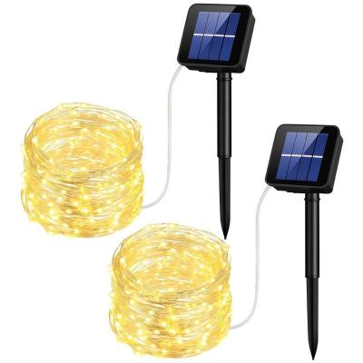 China Copper Customized Solar Powered String Lights High Quality Led Solar Mini Factory Welcome Tour Light for sale