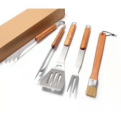 China Sustainable Factory Best Gift Custom Grilling Heavy Duty Grill Accessories Grilling Tool Kit for sale