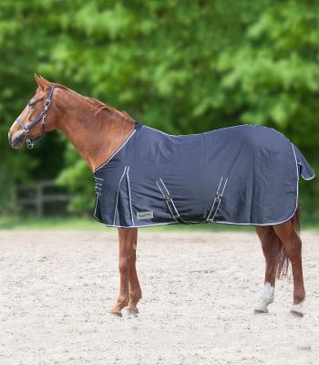 China Breathable Breathable Classic Horse Blanket Polyester Horse Cooler Summer Cooling Accessories for sale