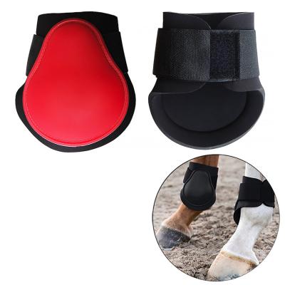 China Easier to adjust the tightness of the leg protectors. Easier to adjust the tightness of the leg protectors. Jumping Obstacle Horse Cuffs PU Plus Diving Equipment, Multiple Sizes To Fit Tension Limbs - for sale