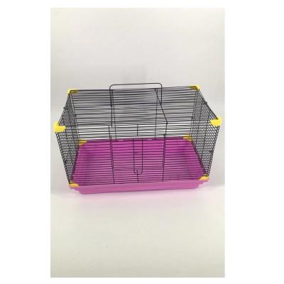 China Breathable Plastic Corner Base Hamster Cage Mouse Cage Rat Cage for sale