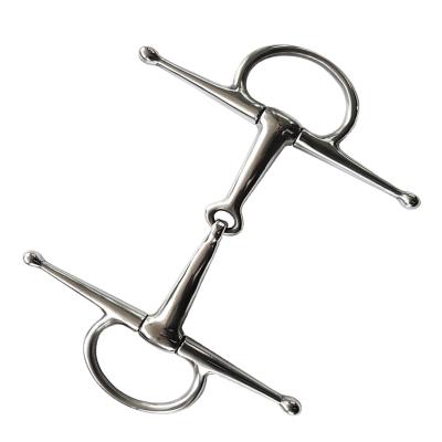 China Solid Stainless Steel Full Stainless Steel Cheek Bit Horse Mouth Bit / Keeper Horse Mouth Bit Does Not Rust And Peeling for sale