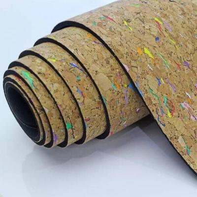 China Wholesale Eco-Friendly Top Level Eco-friendly Non-slip Most Popular New Style Cork Gymnastics Yoga Mat for sale