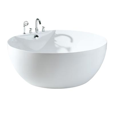 China K-8719 eco-friendly material acrylic freestanding tub,soaking tub,circle bathtub with cheap wholesale price for sale for sale