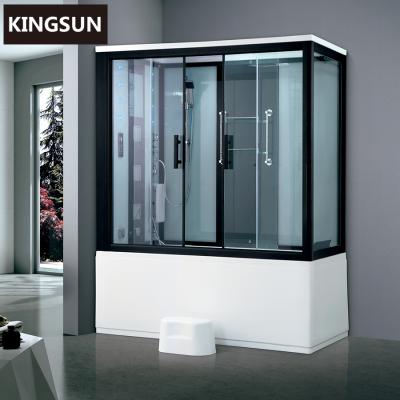 China K-7013 USA Modern Hot Selling High Quality Prefab Bathroom Furniture Boiling Water Bath Houses Steam Shower Room for sale