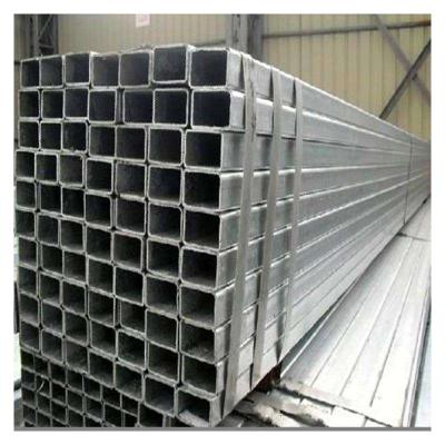 China Structure Pipe 40x40 Square Tube Steel Hollow Square Tube Hot Dip Galvanized For Building for sale