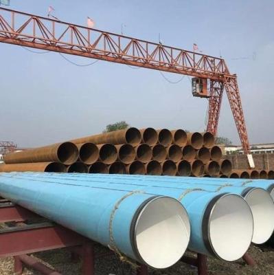 China Liquid Steel Plastic Composite Pipes Pe Iron Pipe Coated Composite Steel Pipe for sale