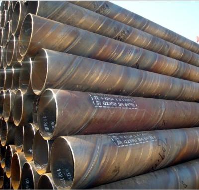 China Large Diameter Liquid Carbon Pipe API 5L PSL1 PSL2 x56 x60 Spiral Welded Shagang Steel Pipe MS Pipe For Water Oil Gas for sale