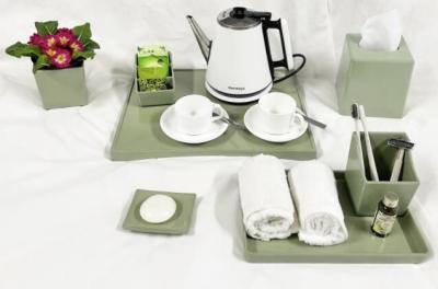 China Nahrungsmittelgrad-Hotel-Gast-Annehmlichkeits-Lieferanten Tray Tea Leaf Box zu verkaufen