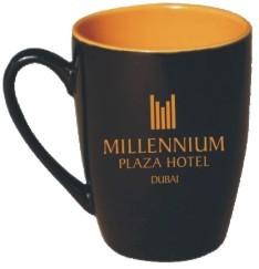 China 80*H105mm de Hotelkoffie overvalt Ceramische Thee tot een kom vormt Aangepast Embleem Te koop