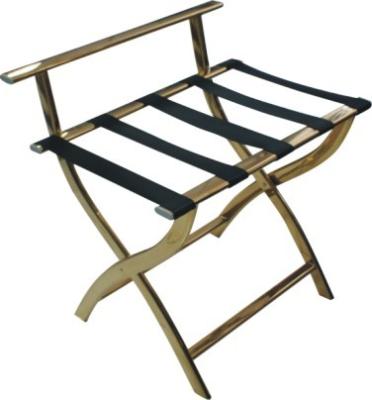 China High Grade Titanium Hotel Luggage Racks Folding Metal Stainless Steel for sale