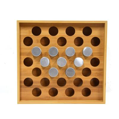 China Sustainable Wooden Spice Rack - Classic Wooden Spice Organizer Rack Alone for sale