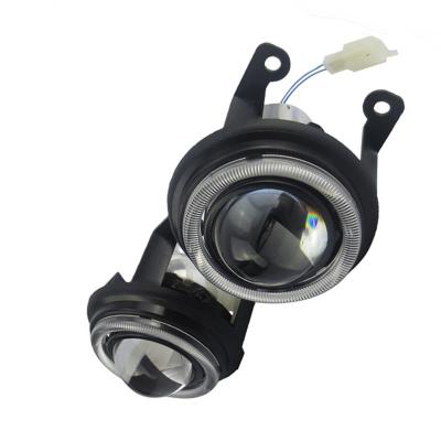 China ALLY+LENS Driving Projector Light Angel Eyes Fog Lamp For Opel Agila Astra H Corsa D for sale