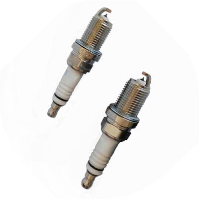 China Genuine Iriduim Dual Spark Plugs For Peugeot 207 206 1.4L TU3AF Car Engine Spare Part for sale