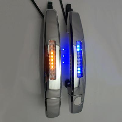 China With running lights and daytime turn signal led lighs car accessories body kits led DRL turn signal lights door handle bar for Cadillac SRX for sale