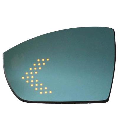 China Heating LED Turn Signal Side Blue Glass Mirror Anti-Glare Wide Angle View Led Turn Signal Arrow Side Rear View Mirror For Ford Ecosport Rear View Mirror for sale