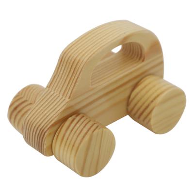 China Counting Toys Wholesale High Quality Beech Children Play Wooden Toys Baby Toy Car for sale