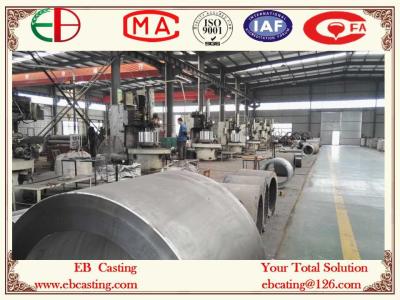 China Efficient Machining Bimetal Cast Rolls with Cr10MoV Inner Layer & Gray Iron Outer Layer EB for sale