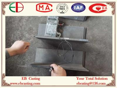 China Heat-treated Martensitic High Cr White Iron HRC62.7 for Shot Blasting Machines EB20029 for sale