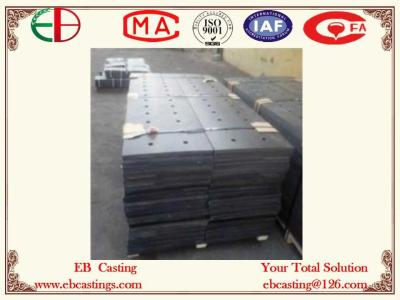 China Φ380720 Coal-fired Power Generation Mill Coal Wave Liner Plates，Reviting Plates BTM Cr26 ≥ for sale