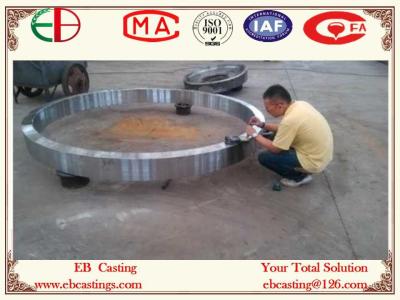 China Big Ring Castings for Cement Plant Hardness Inspection EB14014 for sale